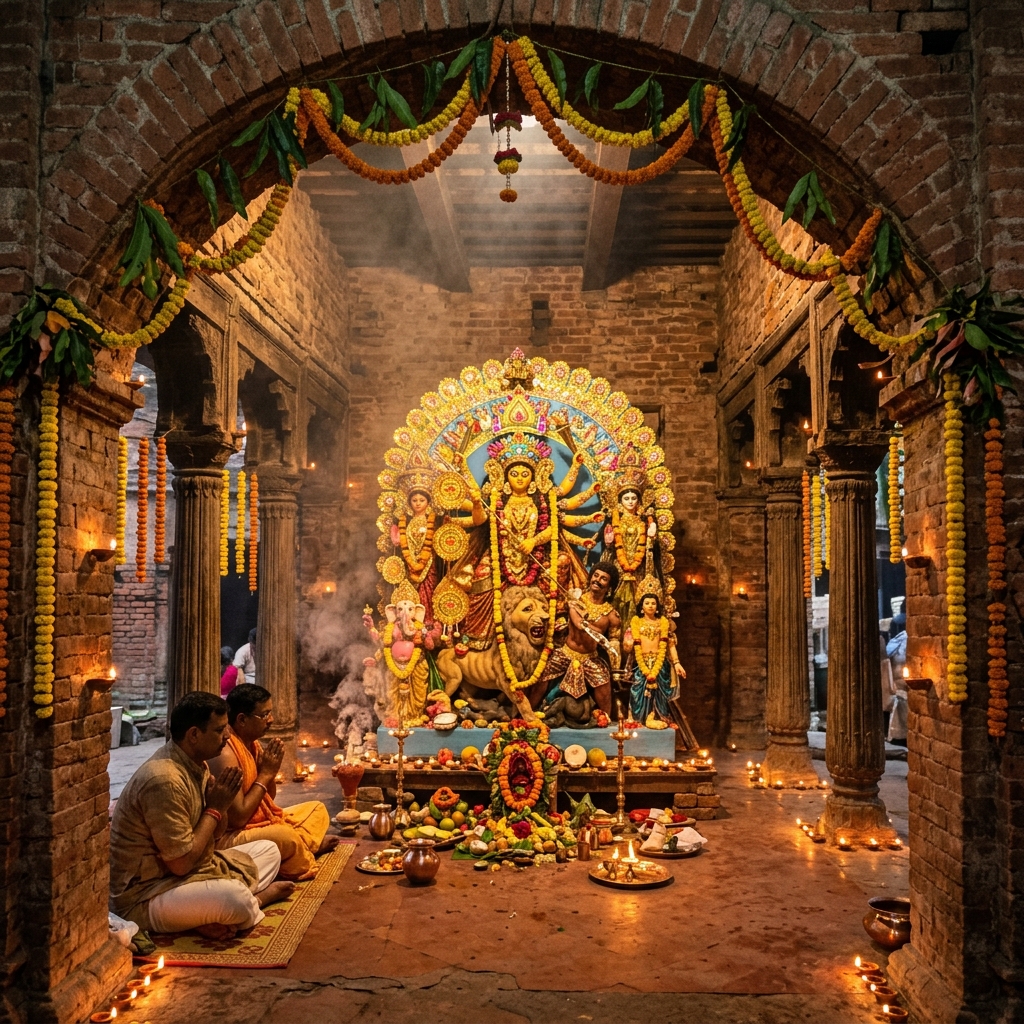 Durga Puja at Kamarpukur & Jayrambati