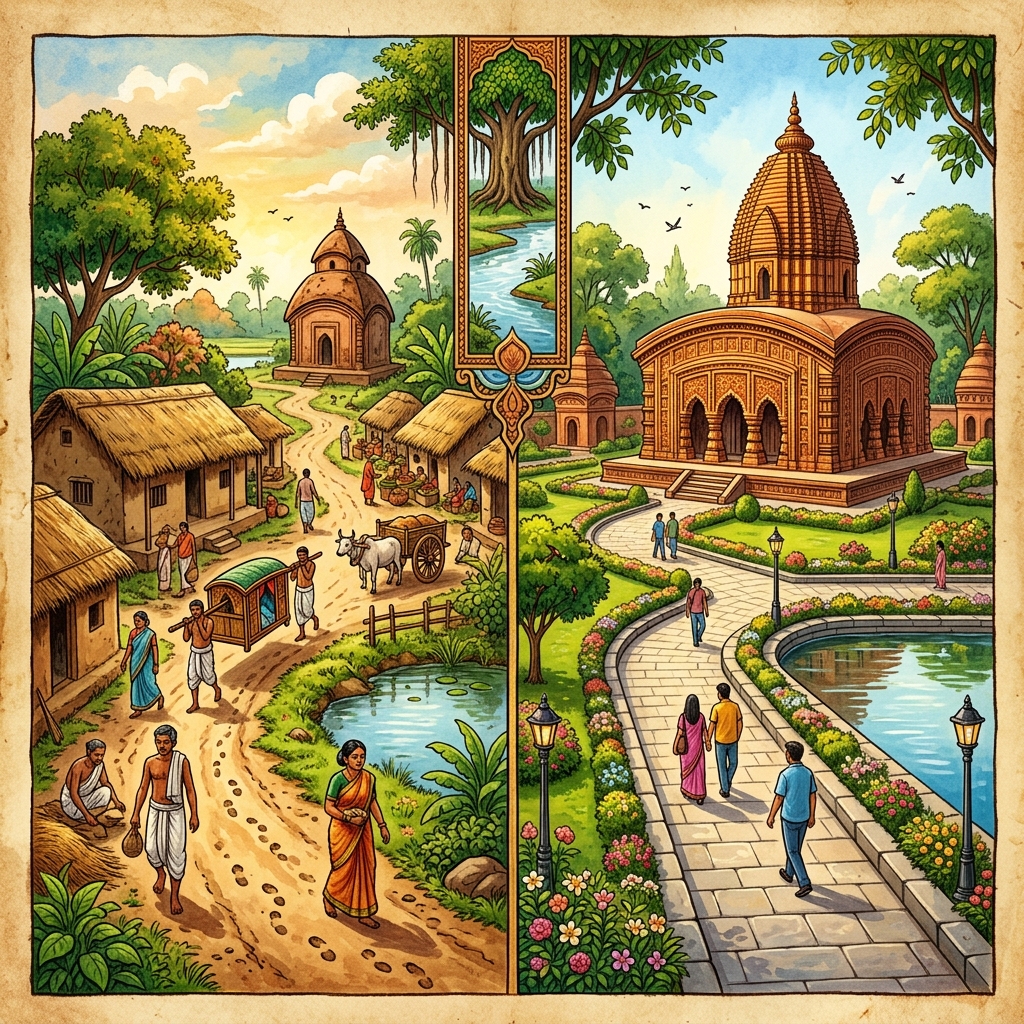 Kamarpukur and Jayrambati: A Photographic Journey Then and Now